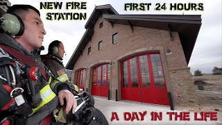 First 24 Hours in a New Fire Station  A Day in the Life [upl. by Adnilem]