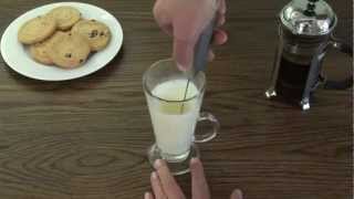 Aerolatte  The Original Steam Free Milk Frother [upl. by Kenlay]