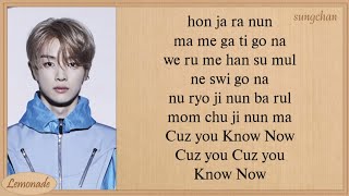 NCT U  Know Now Easy Lyrics [upl. by Arie]