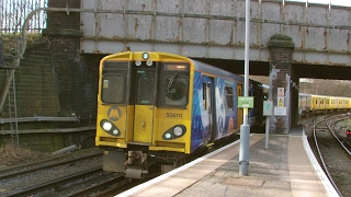 Half an Hour at 216  Birkenhead North Station 1022017  Class 507 508 terminus [upl. by Odnumyer]