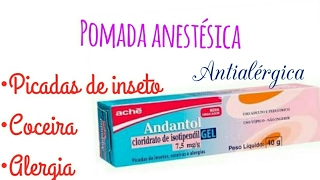 Resenha PomadaAndantol Gel [upl. by Tuesday]