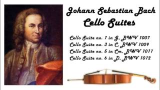 Johann Sebastian Bach  Cello suites in 432 Hz great for reading or studying [upl. by Larcher]