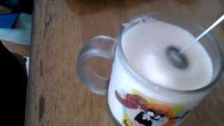 Aerolatte Review Frothing Cold Milk In Under 1 Minute [upl. by Arleta]